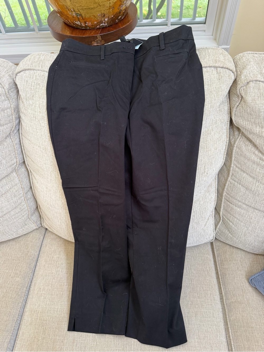 Ann Taylor Men's Black Dress Pants - Straight Leg